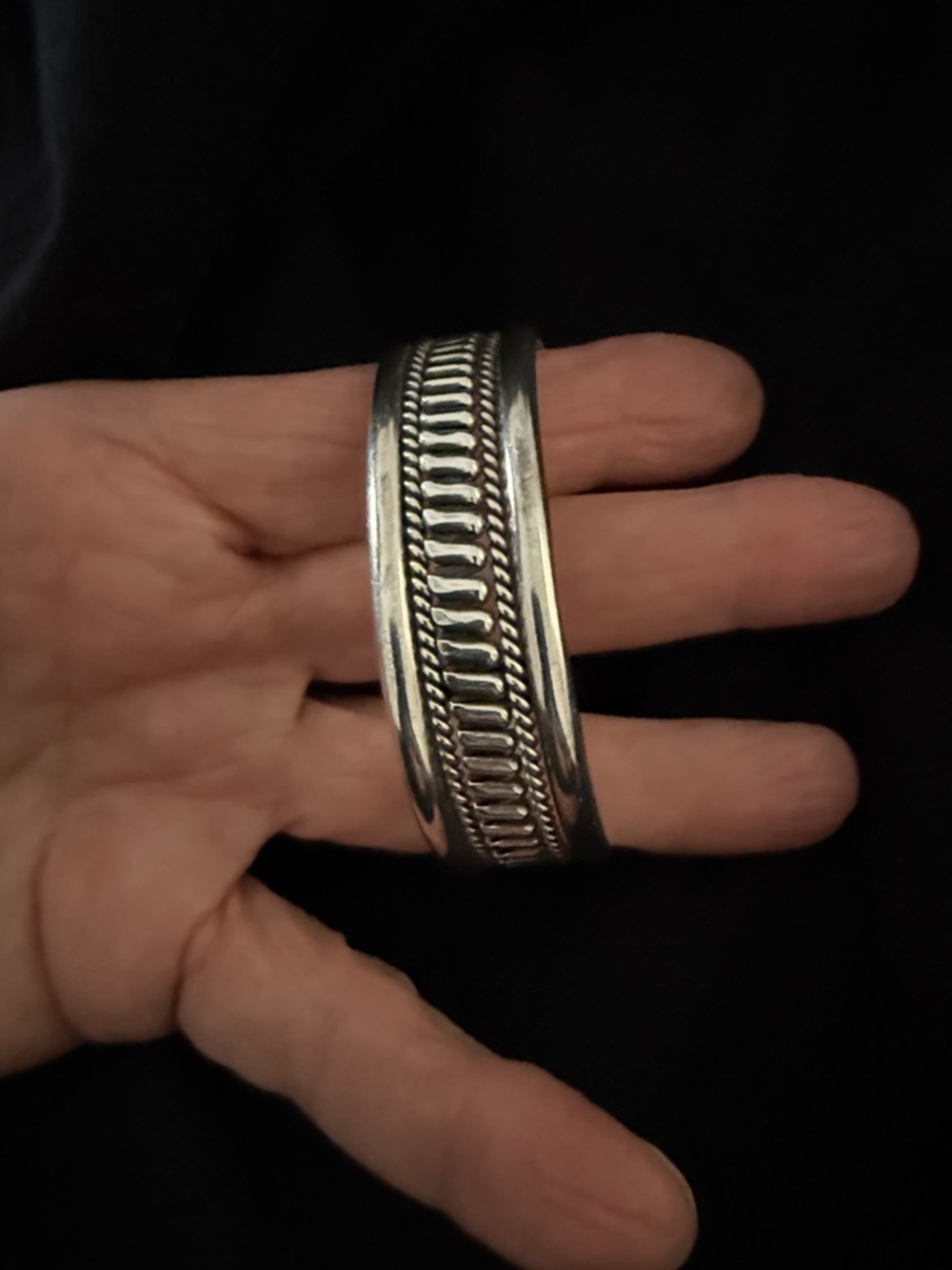 Navaho sterling bracelet